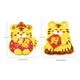 thumbnail image 6 of CreativeArrowy 3pcs Red Envelope Lucky Yuan Bag Zodiac Tiger Angbao Creative Design New Year Supplies Children's Gift Paper Cartoon, 6 of 17