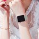 thumbnail image 4 of Sport Band Compatible Watch 42-44mm Soft Silicone Replacement Sport Band Compatible with iWatch Series 5/4/3/2/1, S/M, M/L-light grey, 4 of 4