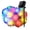 Multicolor, variant on Solar String Lights Garden, Waterproof 8 Mode 20FT 30LED Rose Flower Solar-Powered Fairy String Lights For Outdoor Home Wedding Party Christms Valentine's Day Lighting Decorations.