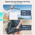 thumbnail image 4 of Home Overstock Items,10 Pcs Travel Hangers Cruise Travel Portable Cruises Must Haves 2025 Folding Hangers For Suitcase RV Camping Airplane Europe Vacation Blac, 4 of 8