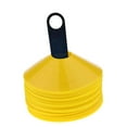 thumbnail image 2 of Almencla 50 × Soccer Disc Cones Field Agility Team Sport Yellow, 2 of 8