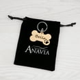 thumbnail image 6 of Anavia Stainless Steel Personalizable Bone Hollow Paw, All Occasion Engraved Dog ID Tag, Gold, L, 6 of 18
