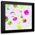thumbnail image 1 of Auda, Christine 12x12 Black Modern Framed Museum Art Print Titled - Colorful Orbs 3, 1 of 5