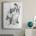 thumbnail image 5 of Graphite Abstract I Premium Framed Print, in Gold, Black, or Silver - Ready to Hang, 5 of 9