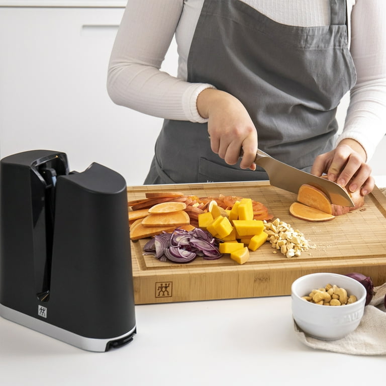ZWILLING V-Edge Professional Knife Sharpener, for both Western and