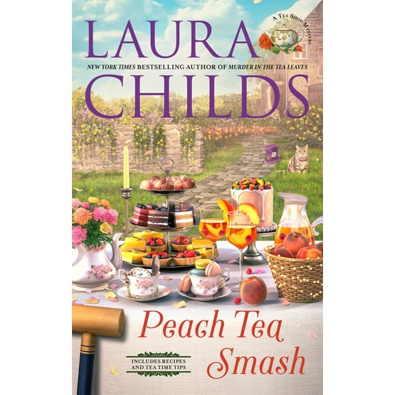 Tea Shop Mystery Peach Tea Smash, (Hardcover)