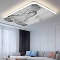 thumbnail image 2 of Fluorescent Light Covers 4 Pack 4x2 ft Black Marble Ceiling Light Covers Abstract Waves Cloud Light Filters for Classroom, Office & Home, Drop Ceiling Light Covers, 2 of 8