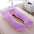 thumbnail image 5 of Cotton Pillowcase for U-Shaped Maternitys Pillow Washable Comfy Pillow Cover for Side Sleeper Pillow, 5 of 5