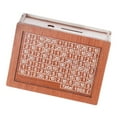 thumbnail image 2 of Alcancía de madera con objetivo de conteo y contador de ahorros Estuche para alcancía 1000 libras, 2 of 9