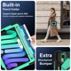 thumbnail image 2 of Funda Resistente a Golpes para iPad mini 2024 / mini 6, Silicona Anti Caída + Capa Protectora de PC con Asa Giratoria de 360°, Soporte, Correa para el Hombro, Verde, 2 of 8
