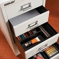 thumbnail image 2 of Bisley 8 Drawer Steel Under-Desk Multidrawer Storage Cabinet, Green (MD8-GR), 2 of 3