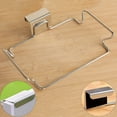 thumbnail image 4 of Stainless Steel Trash Bag Holder for Cabinets, Cupboards, Under Sink, Garbage, Kitchen Trash Cans, 4 of 6