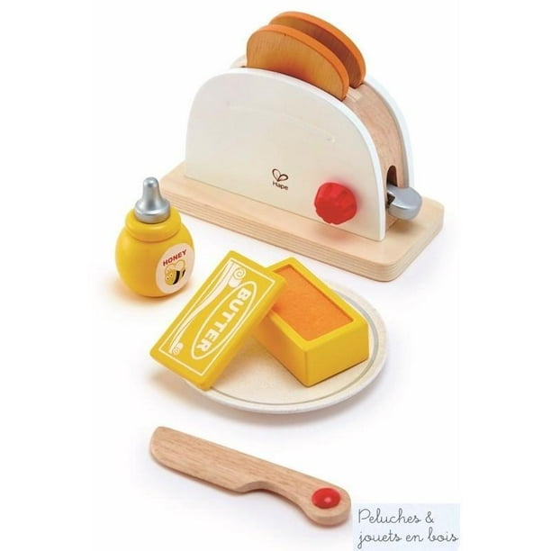 Hape accessoires de cuisine en bois grille-pain multicolor Hape