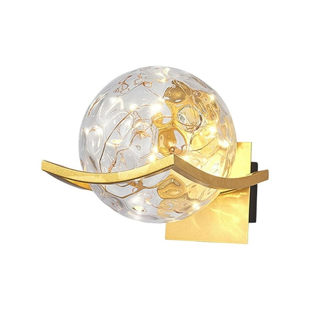 Aplique de pared moderno jinwen lámpara LED dorado para exteriores