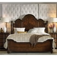 thumbnail image 2 of Beaumont Lane Queen Poster Panel Bed in Mahogany, 2 of 5