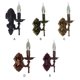 thumbnail image 4 of Moyic Luz de montada en la pared, lámpara de pared de estilo europeo, herramienta de iluminación decorativa para sala de estar, pasillo, Iluminación y accesorios Bronce Moyic HA072998-02, 4 of 6