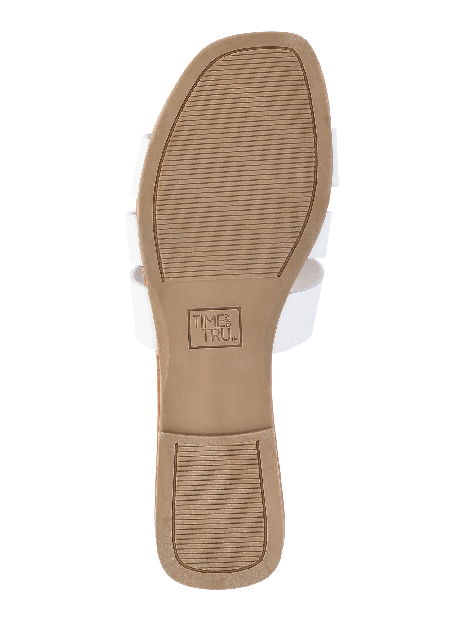 Time and Tru Women's Hardware Slide Sandals