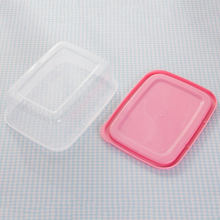 Mini food crisper, rectangular plastic storage box, small lunch box,  kitchen lunch box, refrigerator sealed box