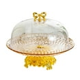 thumbnail image 3 of Baoblaze Cake Stand Multifunctional Round Footed Cake Plate for Candy Muffins Cookies champagne, 3 of 8