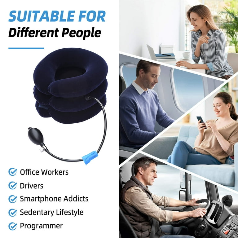 Tech Neck Neck Pain From Sitting At Desk All Day Inflatable