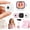 White, variant on Mini Keychain Digital Camera, Y2k Pocket-Size Cameras 2.5k HD with 64mp Lens, Travel Photo Creator Key Chain, Vintage Insistant Miniature, Retro Charms Vlog Gifts -white