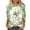 Green6, variant on Xixinqiwan 2025 Easter Shirt for Women,Womens Easter Bunny Graphic Shirts Summer Spring 3/4 Sleeve Crew Neck Tee Shirts for Women