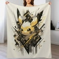 thumbnail image 7 of Pokemon Pikachu Throw Blanket Cute Flannel for Boys Girls Men Women, 7 of 7