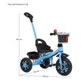thumbnail image 2 of Triciclo Infantil Little monkey 2 En 1 Azul, 2 of 5