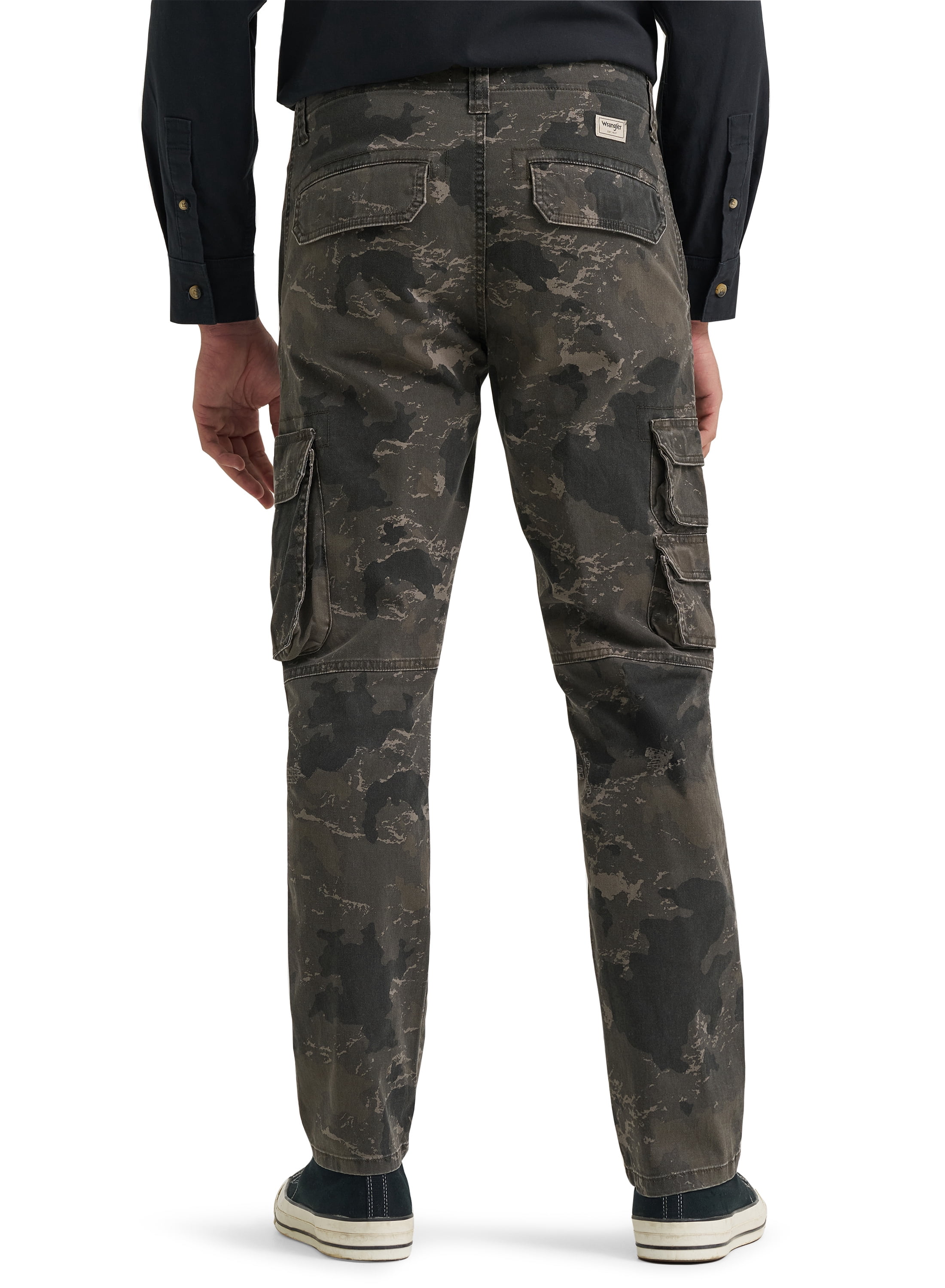 Wrangler® Men's Stretch Taper Leg Regular Fit Cargo Pant