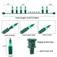 thumbnail image 3 of Cadena de luces TWINGLEHOME 100, color verde incandescente, 6 m, 3 of 6