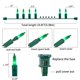 thumbnail image 3 of Cadena de luces TWINGLEHOME 100, color verde incandescente, 6 m, 3 of 6