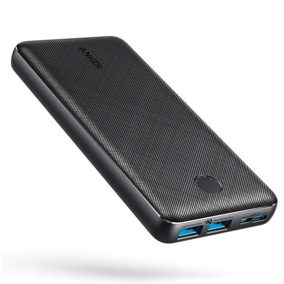 Anker Portable Charger, PowerCore Essential 20000mAh Power Bank with PowerIQ Technology USB-C (Input Only), Durable External Battery Pack for iPhone, Samsung, iPad, and More.