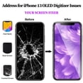 thumbnail image 3 of Reemplazo de pantalla OLED de 6.1 pulgadas para iPhone 13, montaje completo, 3 of 7