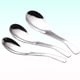thumbnail image 3 of Juego de 3 cucharas de acero inoxidable para comida, sopa infantil, arroz, espesantes, tamaño grande, mediano y pequeño., 3 of 5