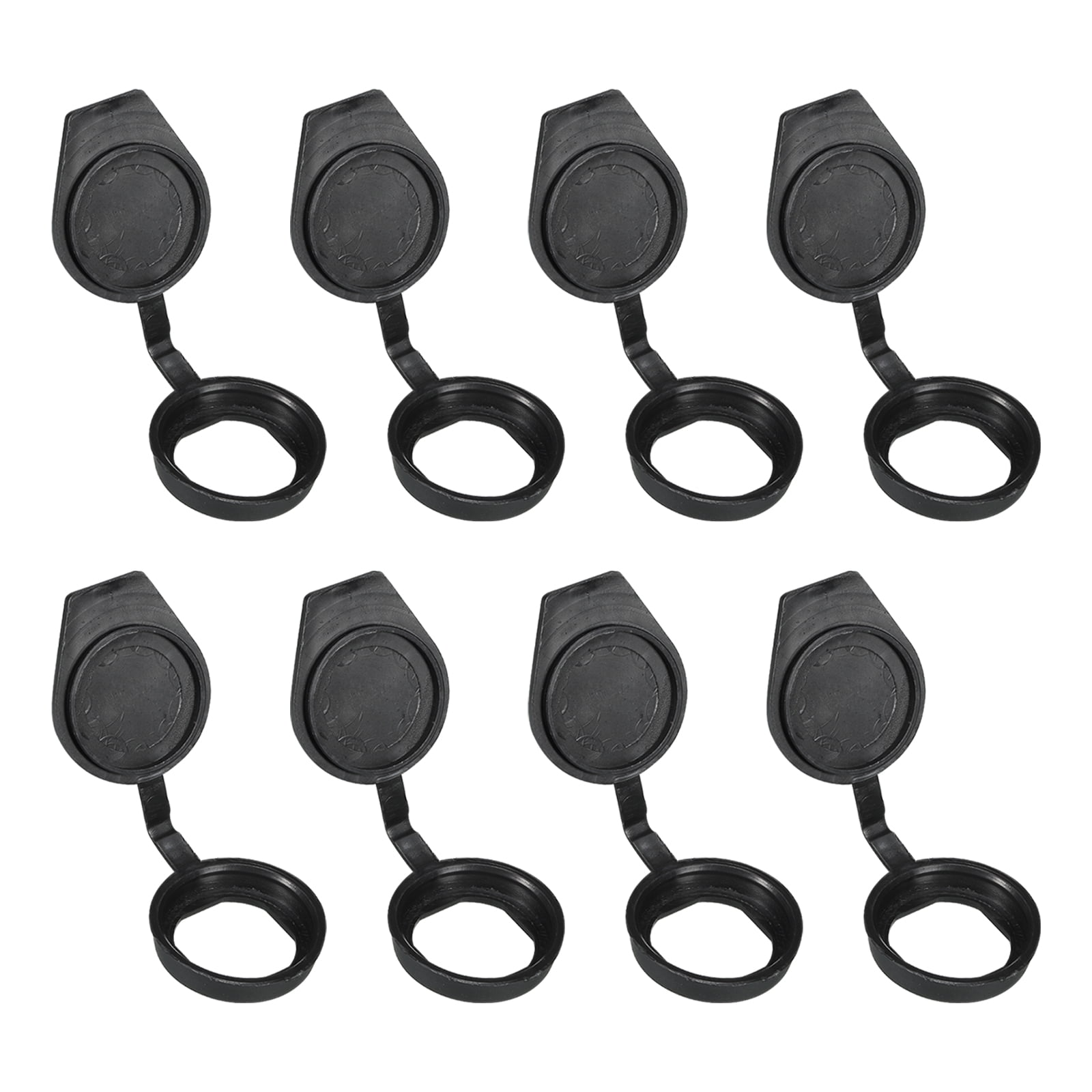 セキュリティ yunn Unique Bargains 22mm Door Lock Dust Cover, 8 Pack Rubber