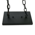 thumbnail image 6 of Robert Stevenson Lighting Lorne - Metal and Frosted Glass 5-Light Chandelier, Matte Black, 6 of 8