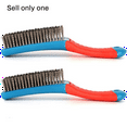 thumbnail image 2 of Professional Household Wire Brush Not Shed Metal Steel Brush Burnishing Rust Removal Multipurpose Cleaning Brush, 2 of 5