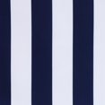 thumbnail image 4 of Outdoor Decor Coastal Stripe Grommet Curtain Panel Window Dressing 50 x 108 in Navy, 4 of 4