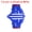 Blue/Red, variant on Uxcell Golf Ball Marker Stencil 360 Triple Line Alignment Marking Tool Red/Blue