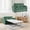 Green, variant on 56.7" Pull Out Sleeper Loveseat Sofa Bed with a Fold-out Bed Frame, Full Size Mattress and 2 Cup Holders and Storage Armrests