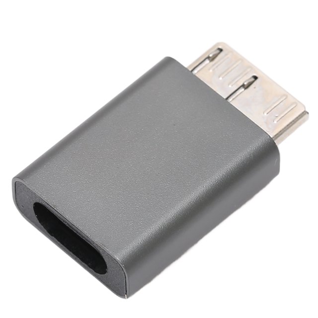 Type C Female To USB 3.0 Micro B Adapter, Simple Portable USB 3.0 Micro B Adapter Stable For Traveling