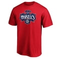 thumbnail image 2 of Men's Red Washington Mystics Logo T-Shirt, 2 of 3