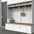 thumbnail image 5 of Hickory Hardware H077870MB 1 in. Center to Center Veranda Collection Hook, Matte Black Finish, 5 of 7
