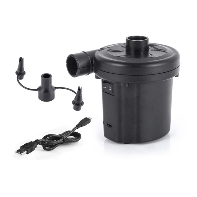 Electric Air Pump Portable Quick-Fill Air Pump for Inflatable Couch, Air Mattress, Swimming Ring, Inflatable Pool Toys, Powerful Electric Inflator/De_Perfect Gift
