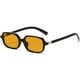 thumbnail image 1 of Gafas de Sol Rectangulares Retro AIEYEZO para Mujeres Negro/Naranja, 1 of 6