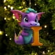 thumbnail image 1 of Christmas Acrylic 26 Letter Dinosaur Pendant Letter Dinosaur Party Decoration Pendant, 1 of 4