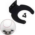 thumbnail image 4 of Baseball Bats Hooks, Wall Mounted Hanging Baseball Bat Rack Display, Vertical Tennis/Microphone/Softball Racket Holder Rack Display, 4 of 5