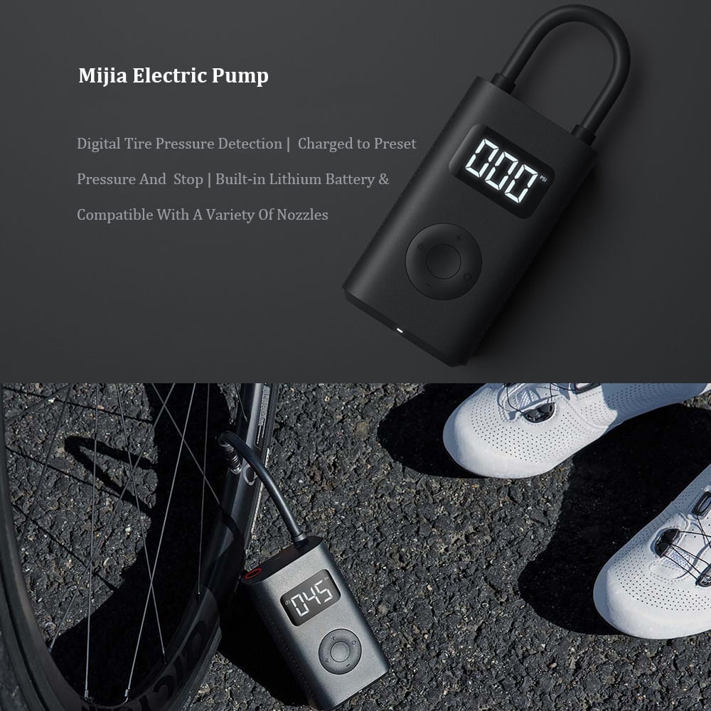 Xiaomi Mijia Electric Inflatable Pump Portable Air Compressor Treasure Car Pumps