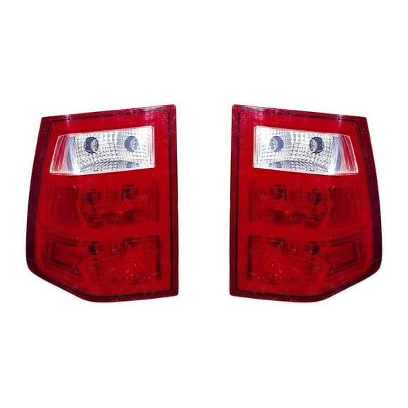 For Jeep Grand Cherokee Tail Light Assembly 2005 2006 Driver and Passenger Side Pair DOT Certified For CH2800159, CH2801159 | 55156615AF, 55156614AF, 55156615AB, 55156615AE