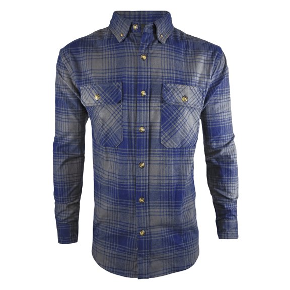 Victory Outfitters Men's Assorted Flannel Shirts - Blue - M